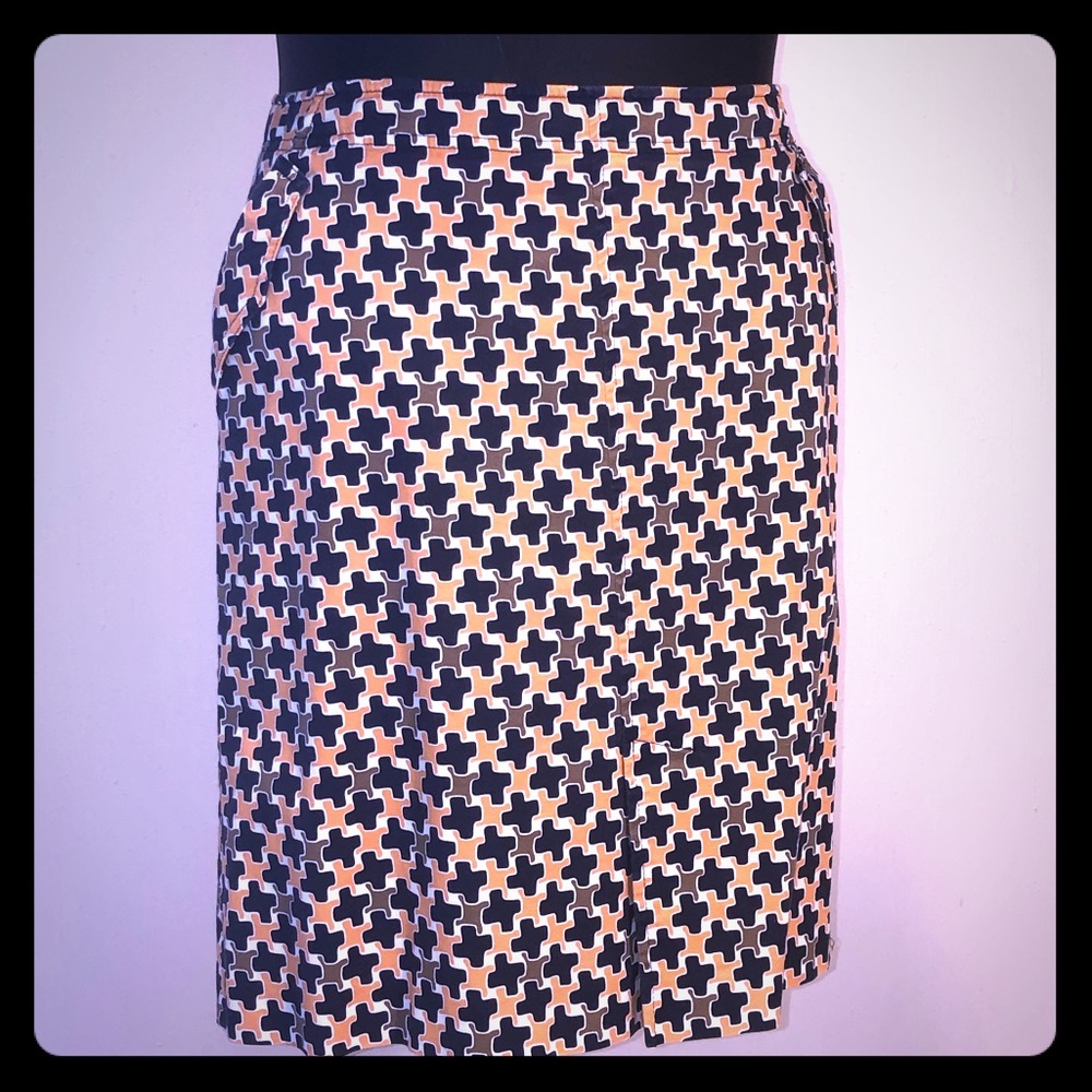 Talbots cotton spandex skirt.